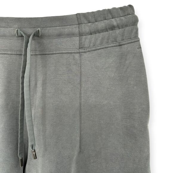 Lululemon | Size 8 | Soft Ambitions High Rise Crop Wide Leg Graphite Grey Pants - Picture 6 of 11